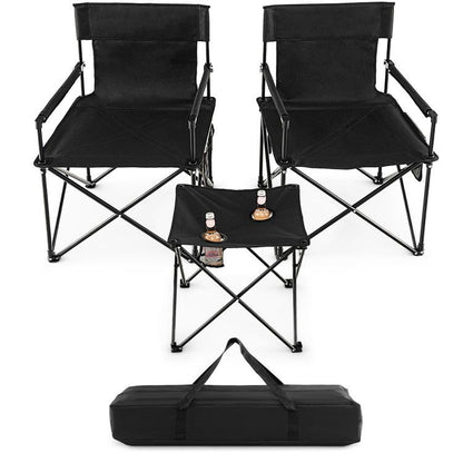 Folding Camping Chair Table Set