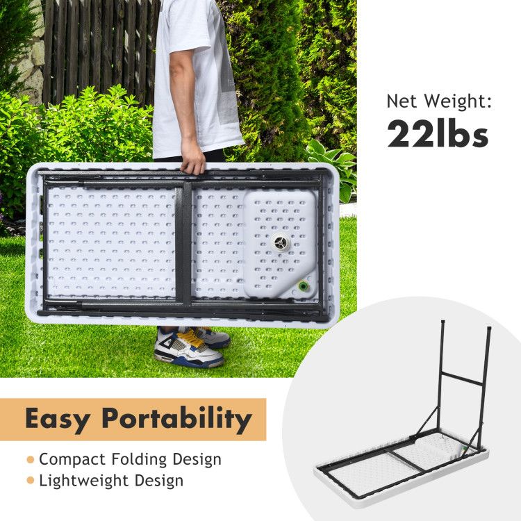 Folding Camping Table With Sink Faucet Sprayer