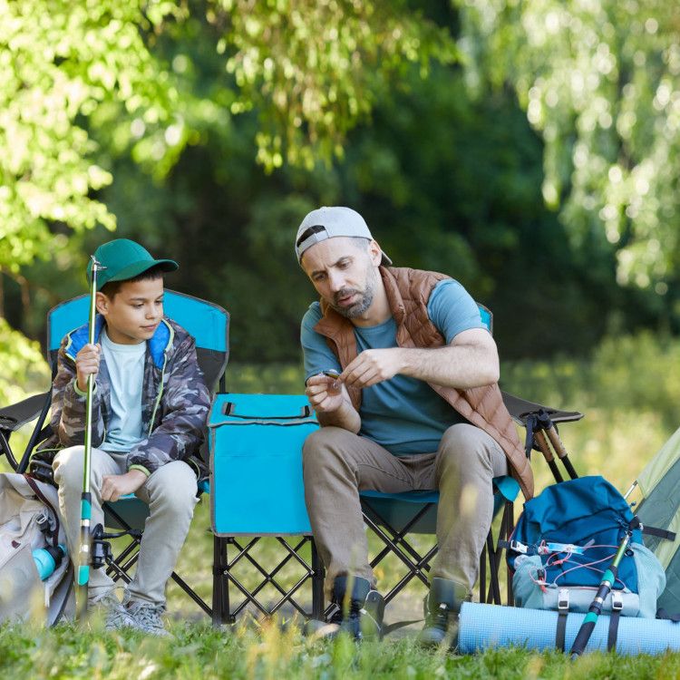 Folding Canopy Camping Chairs Two Person