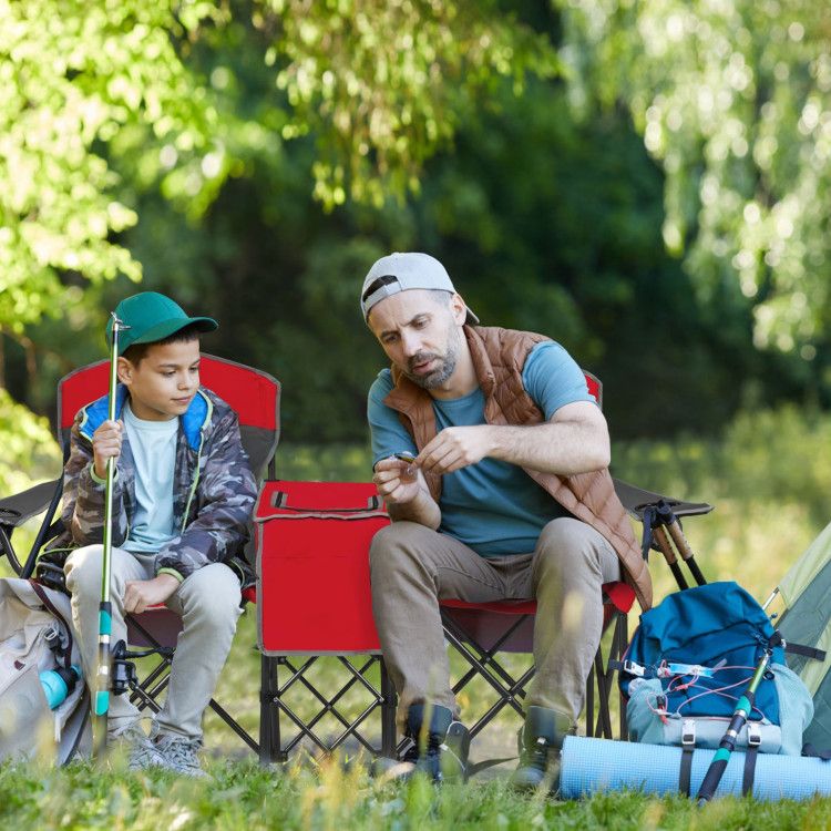 Folding Canopy Camping Chairs Two Person
