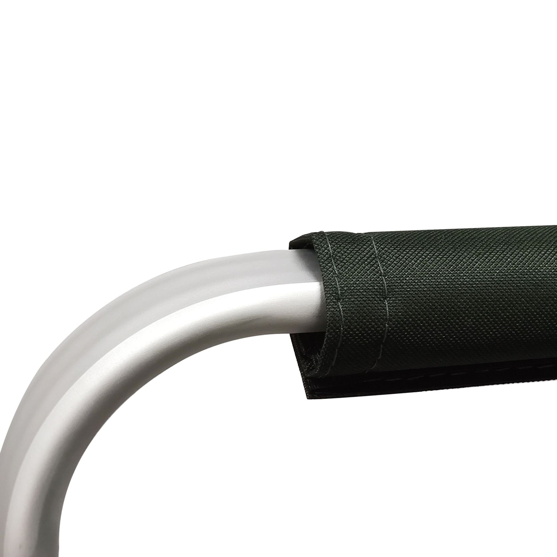 Green Padded Folding Chair With Side Table