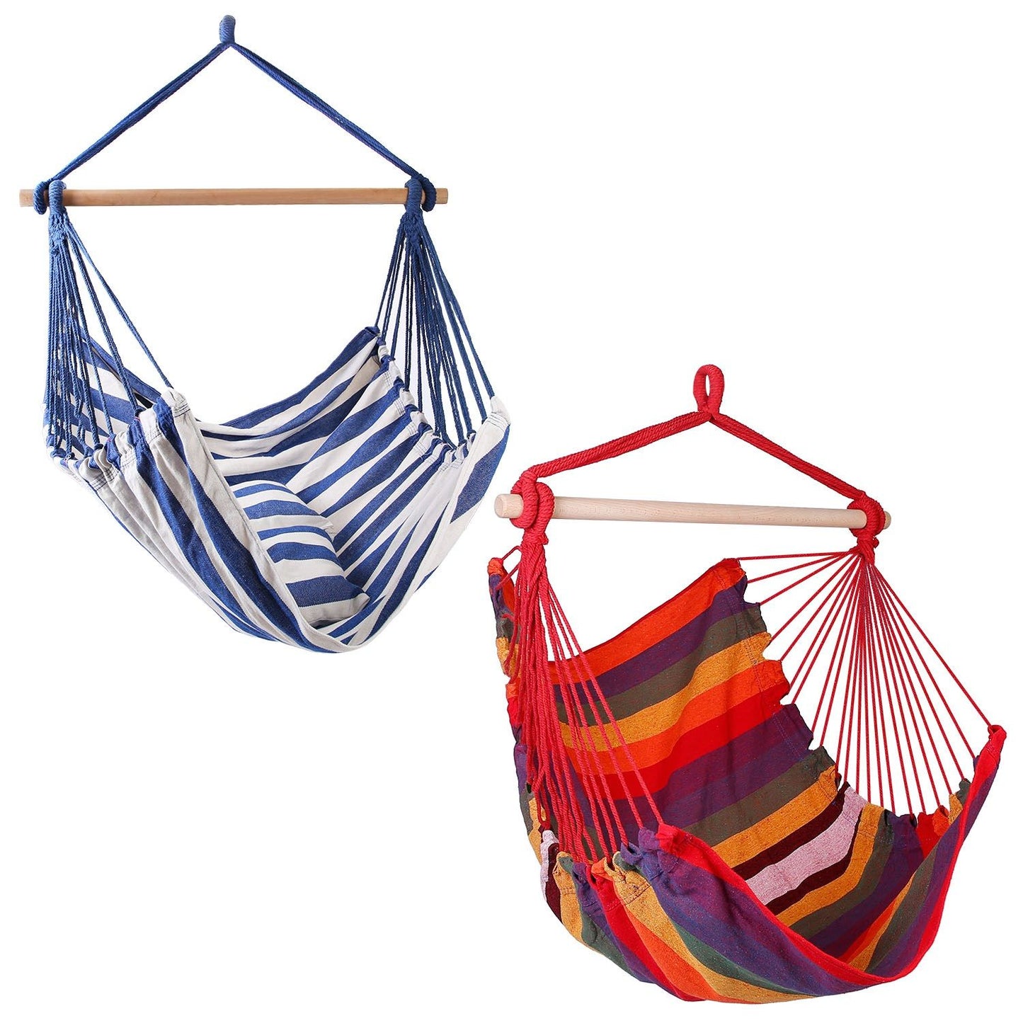 Hammock Hanging Chair Canvas Porch Patio Swing Seat