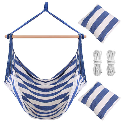 Hammock Hanging Chair Canvas Porch Patio Swing Seat