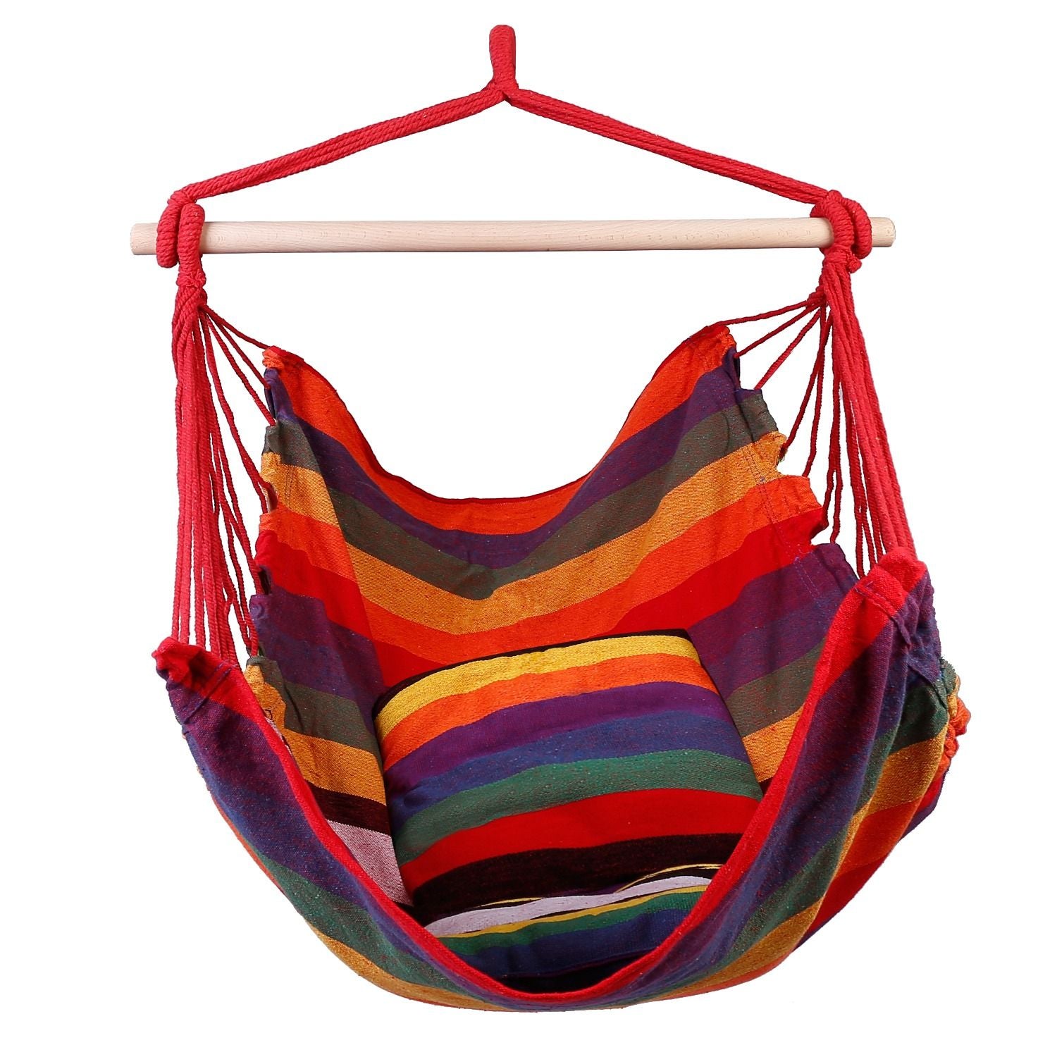 Hammock Hanging Chair Canvas Porch Patio Swing Seat