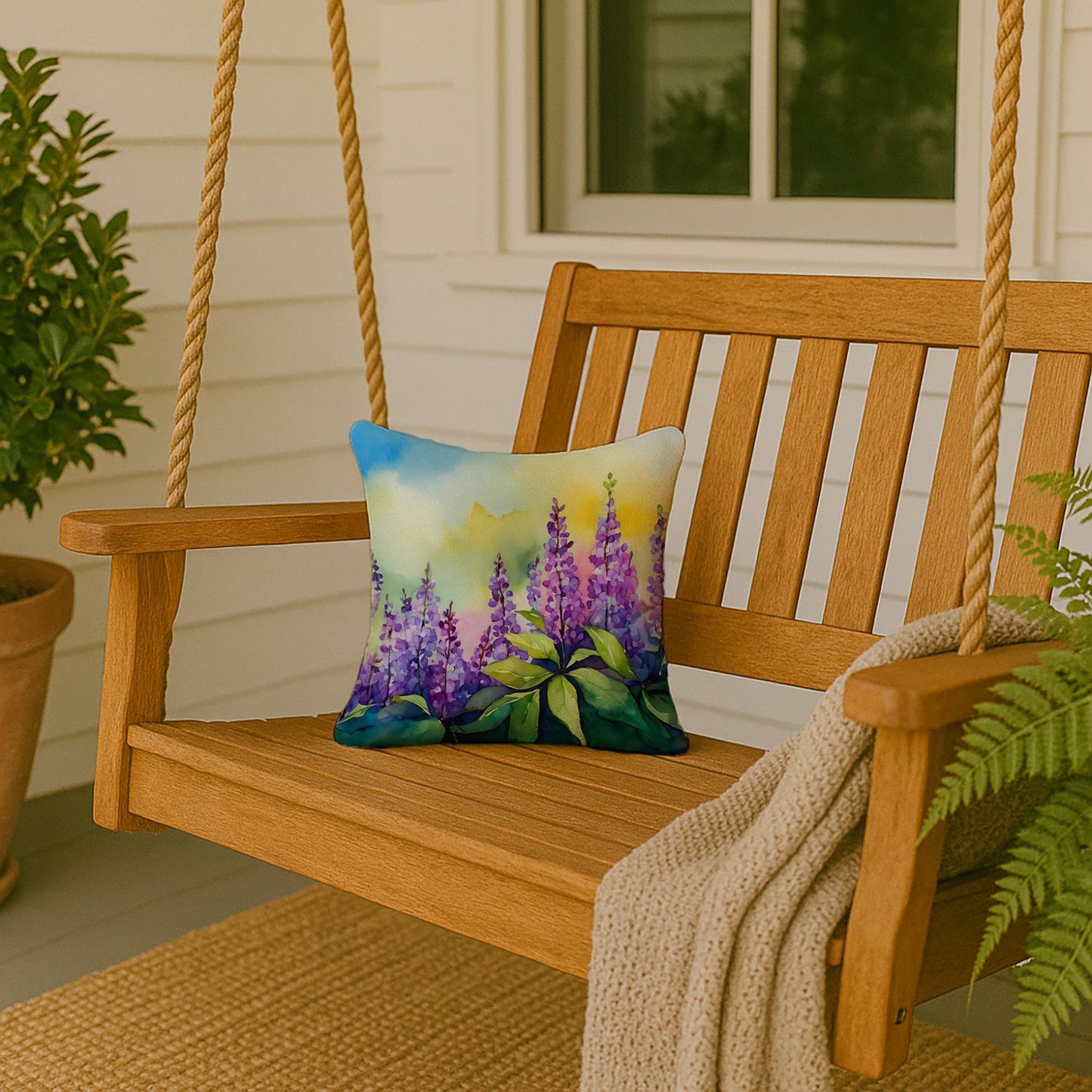 Idaho Syringa Pillow