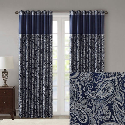 Jacquard Decorative Curtain Panel Pair