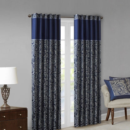 Jacquard Decorative Curtain Panel Pair