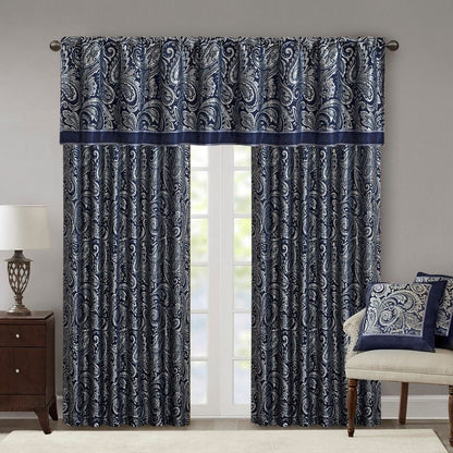 Jacquard Decorative Curtain Panel Pair