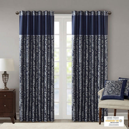 Jacquard Decorative Curtain Panel Pair