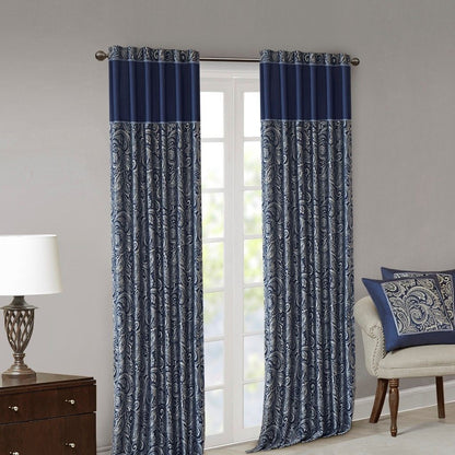Jacquard Decorative Curtain Panel Pair