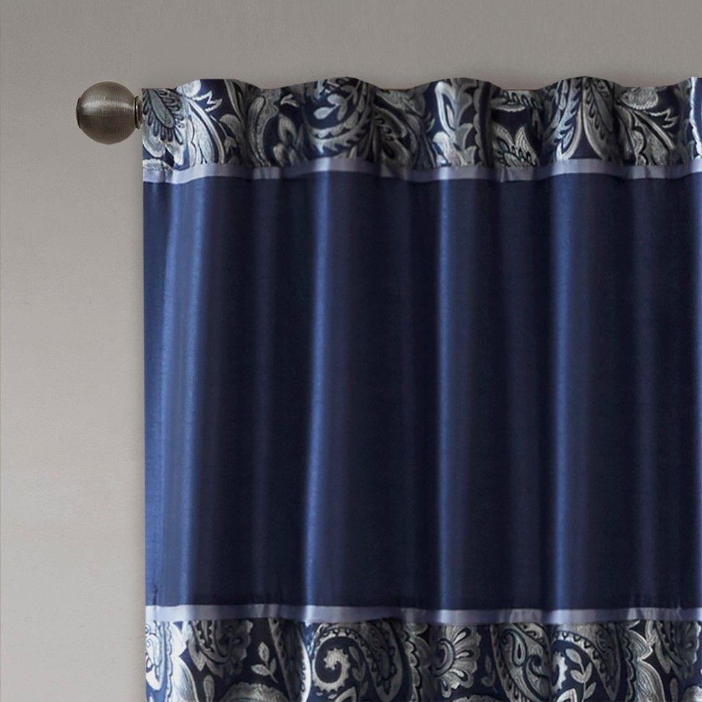 Jacquard Decorative Curtain Panel Pair