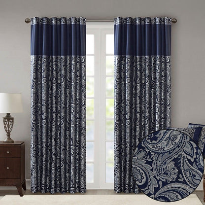 Jacquard Decorative Curtain Panel Pair