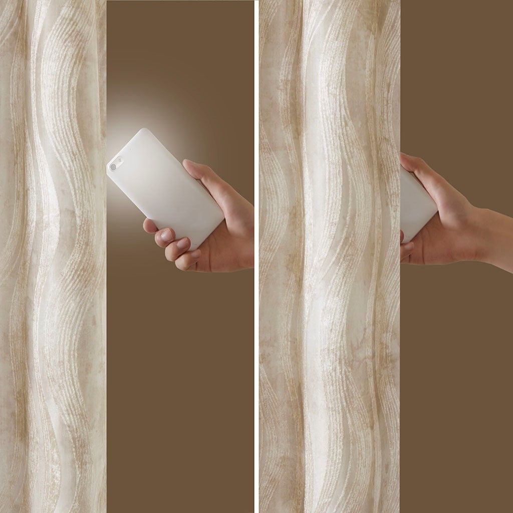 Jacquard Grommet Total Blackout Curtain Panel