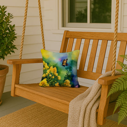 Kentucky Goldenrod Pillow Indoor Outdoor