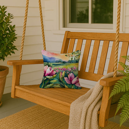 Louisiana Magnolias Pillow