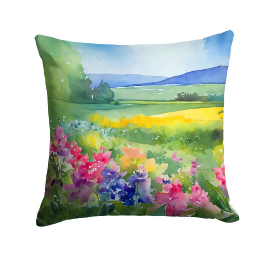 Massachusetts Mayflowers Pillow