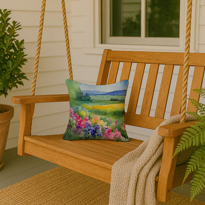Massachusetts Mayflowers Pillow