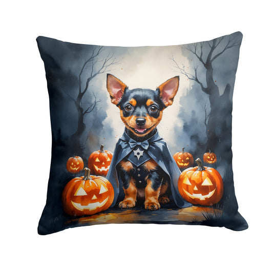 Miniature Pinscher Halloween Pillow