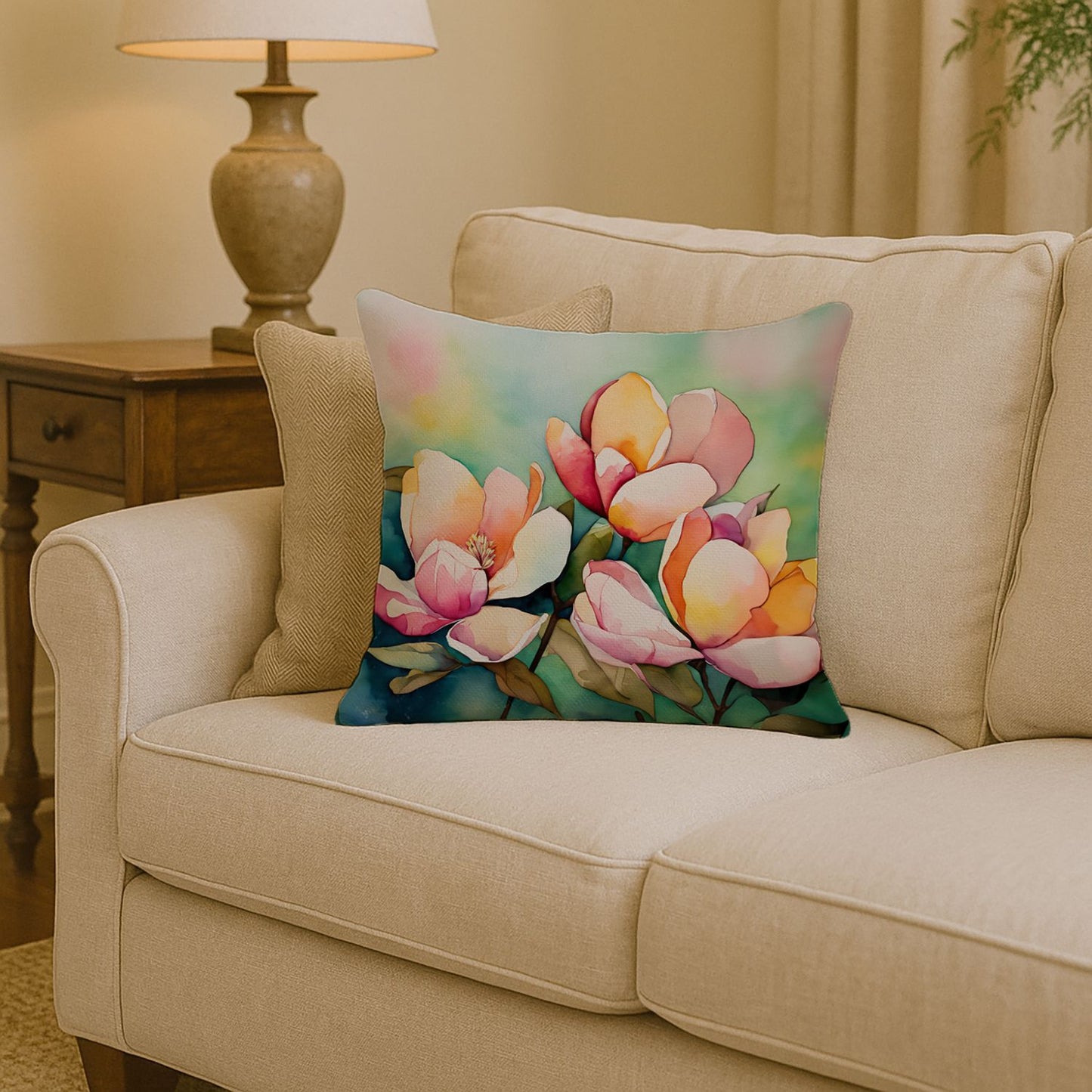 Mississippi Magnolia Pillow