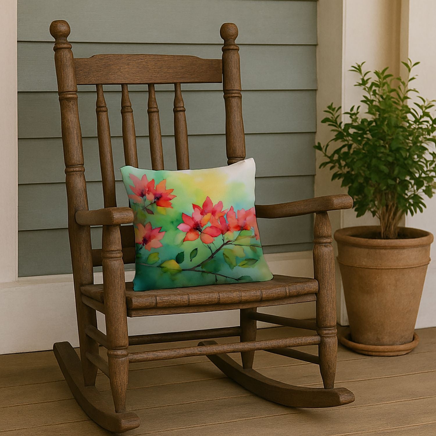 Missouri Hawthorns Pillow