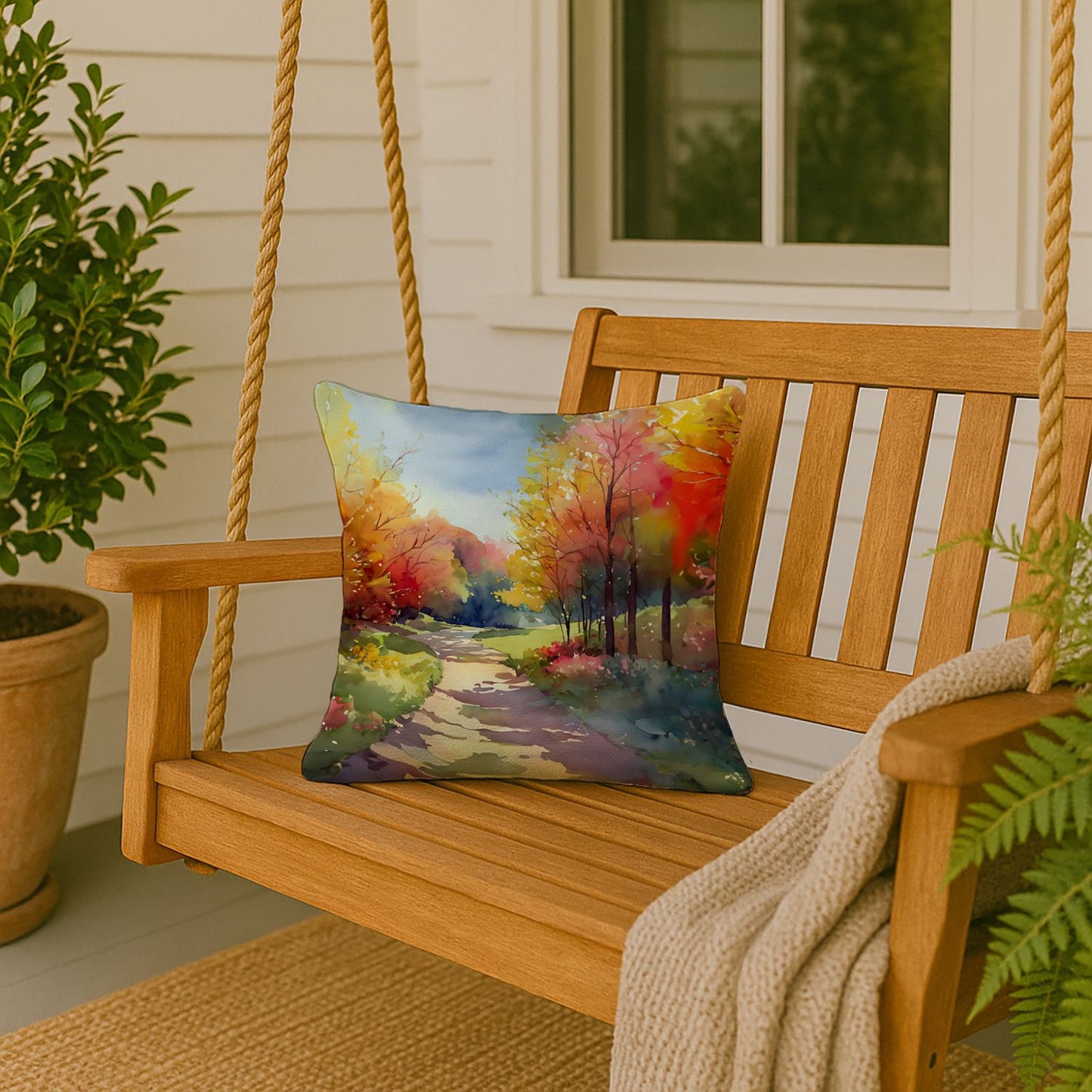 North Carolina Dogwoods Pillow