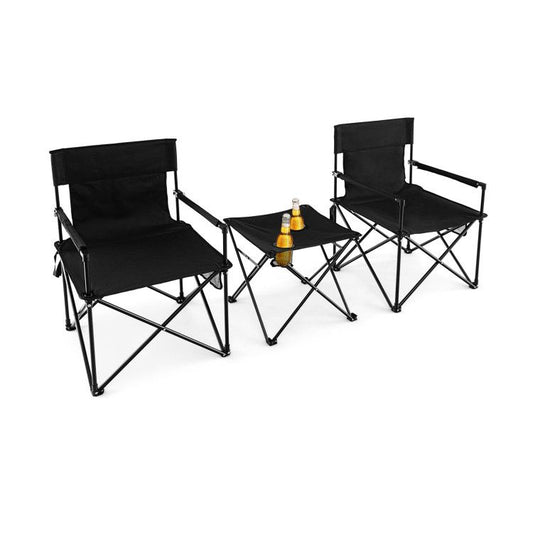 Outdoor Folding Camping Chair Table Set