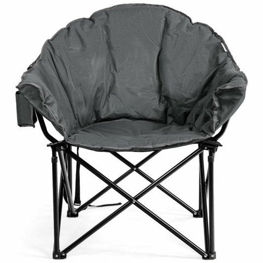 Padded Moon Folding Camping Chair