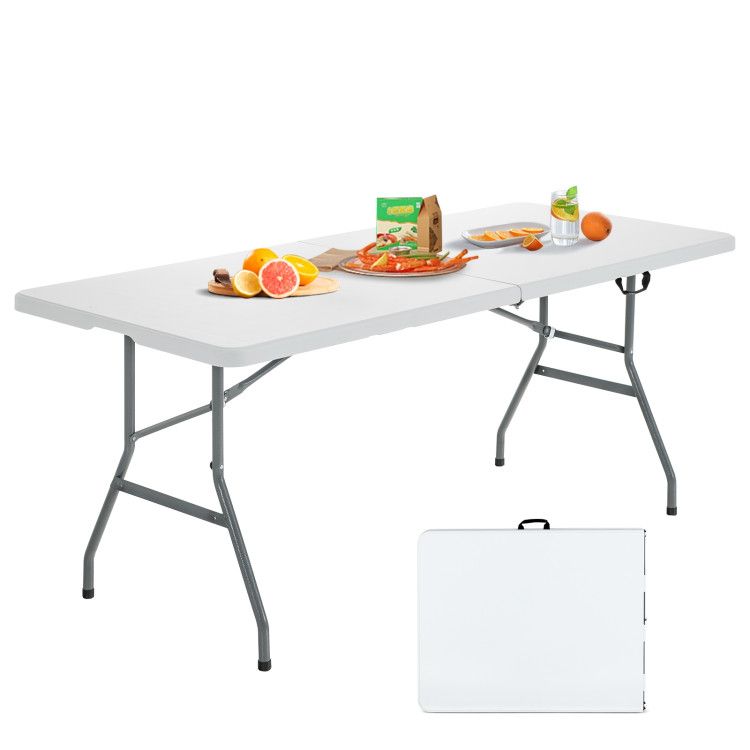 Portable Folding Camping Table With Handle