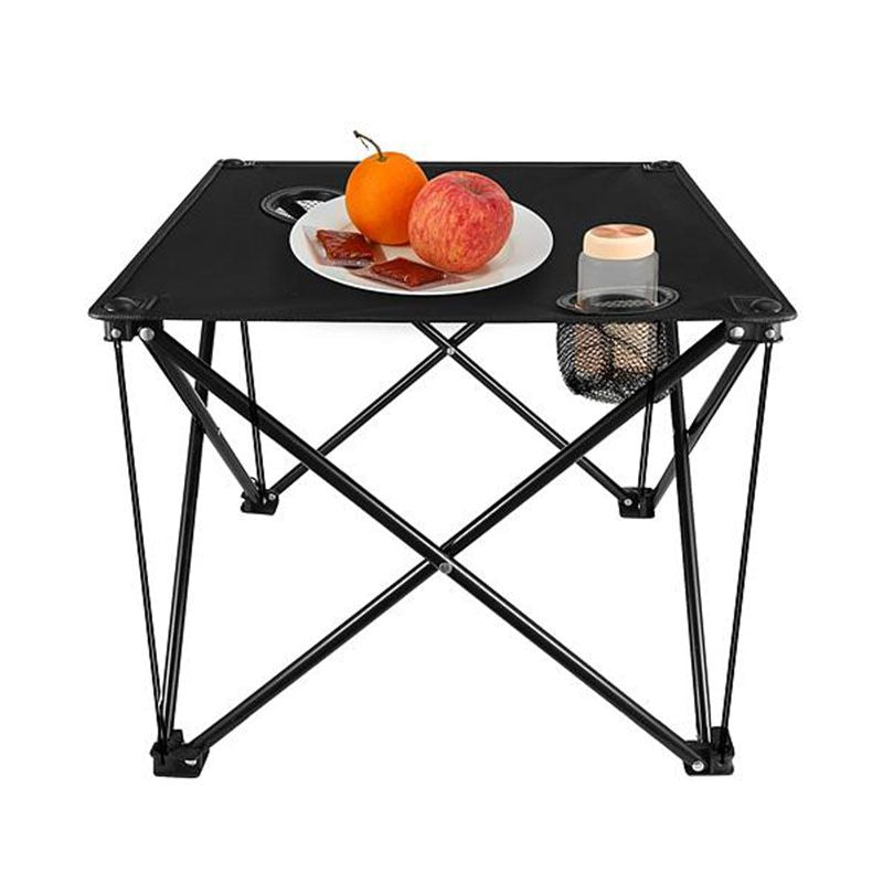 Portable Folding Travel Picnic Table With Cup Holders