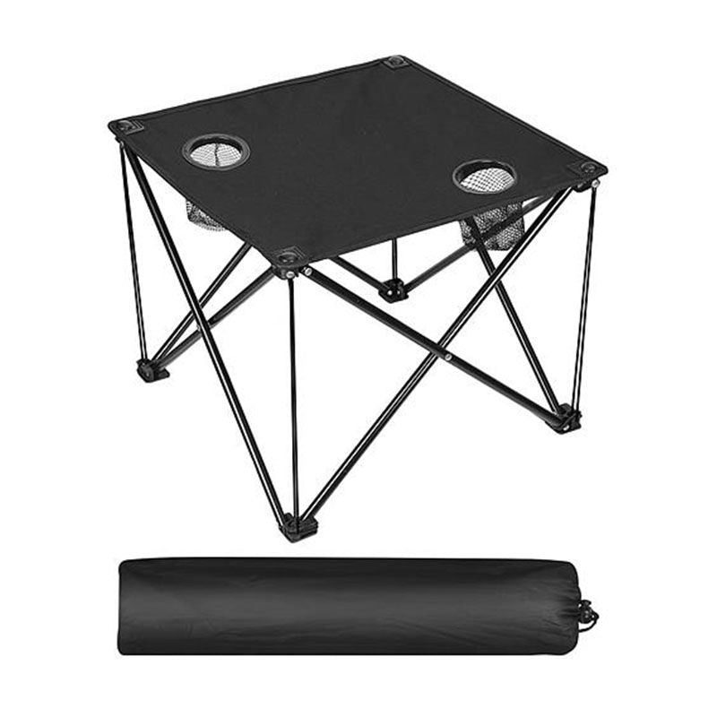 Portable Folding Travel Picnic Table With Cup Holders