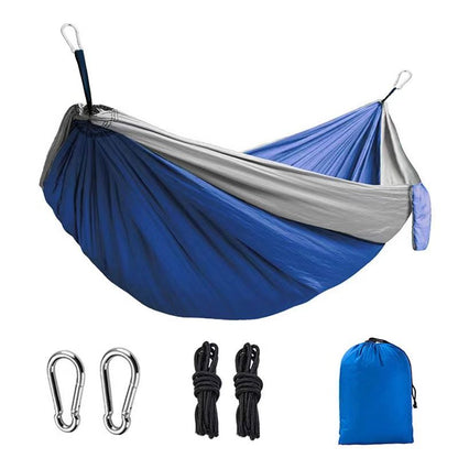 Portable Nylon Camping Hammock Lightweight Travel Bed