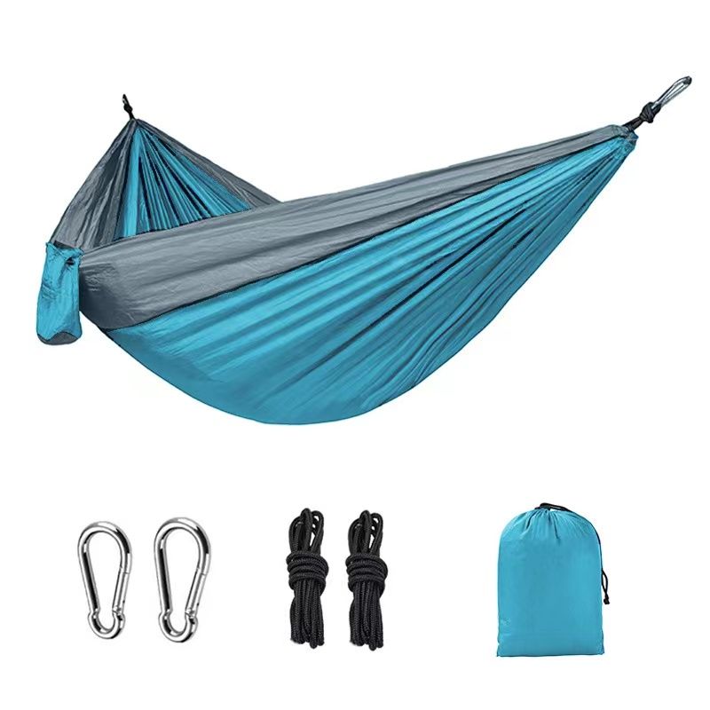 Portable Nylon Camping Hammock Lightweight Travel Bed