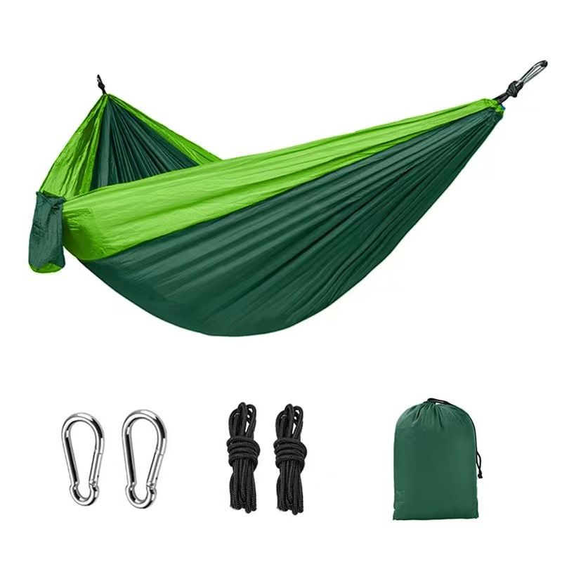 Portable Nylon Camping Hammock Lightweight Travel Bed