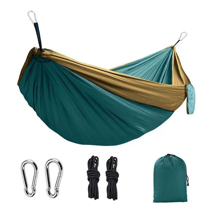 Portable Nylon Camping Hammock Lightweight Travel Bed