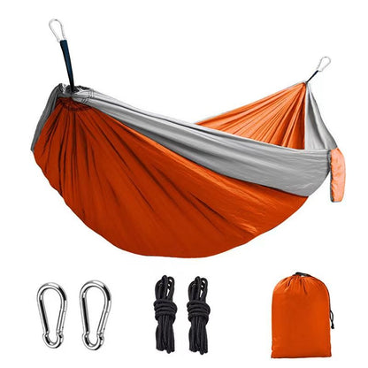 Portable Nylon Camping Hammock Lightweight Travel Bed