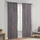 Solid Color Curtain Panel: 1 Pc Light Filtering Window Drapery for Any Room