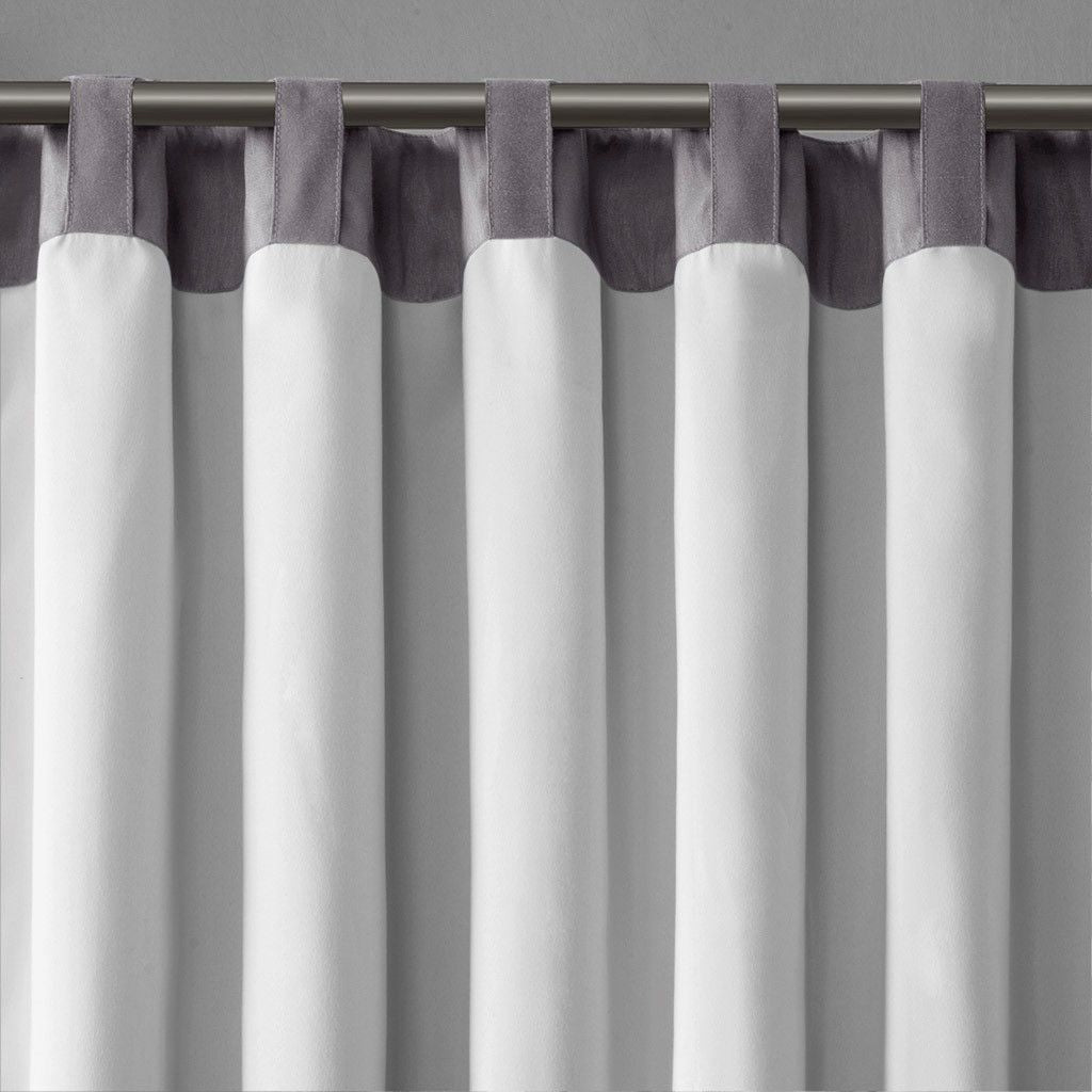 Solid Single Light Filtering Curtain Panel
