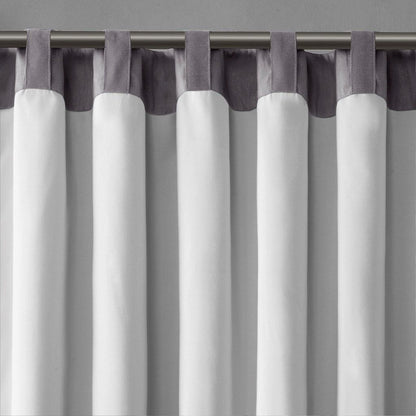 Solid Single Light Filtering Curtain Panel