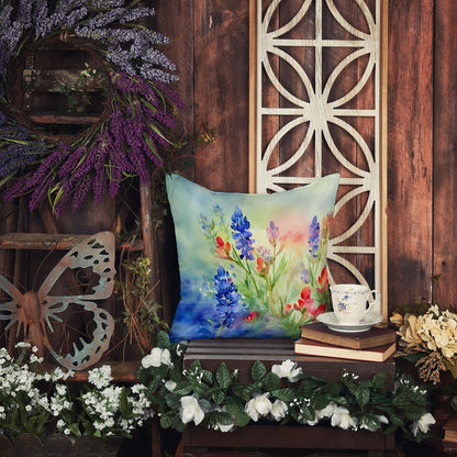 Texas Bluebonnets Pillow