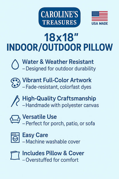 Texas Bluebonnets Pillow