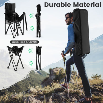 Traveling Folding Camping Chairs and Table Set With Carrying Bag