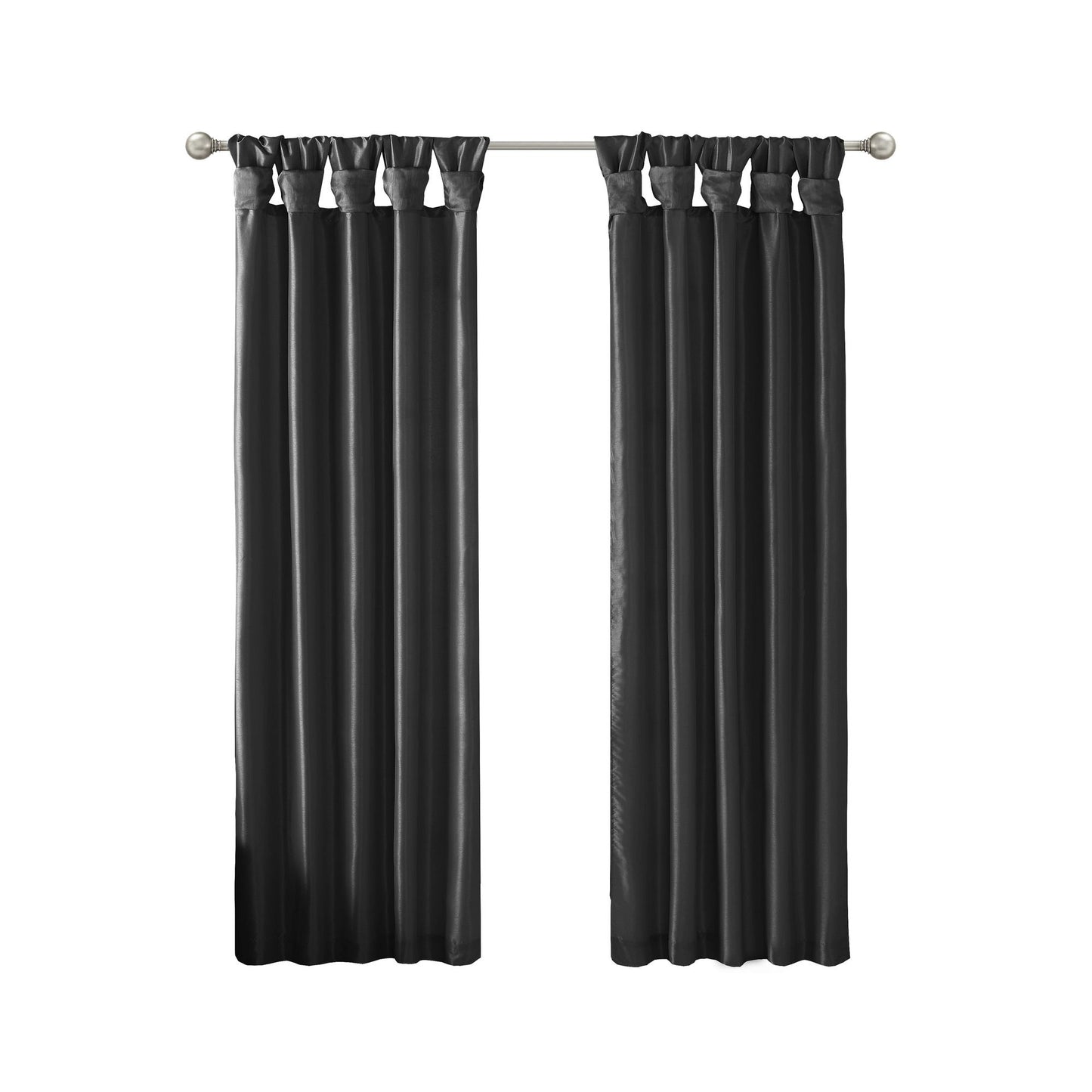 Twist Tab Blackout Curtain Panel Single