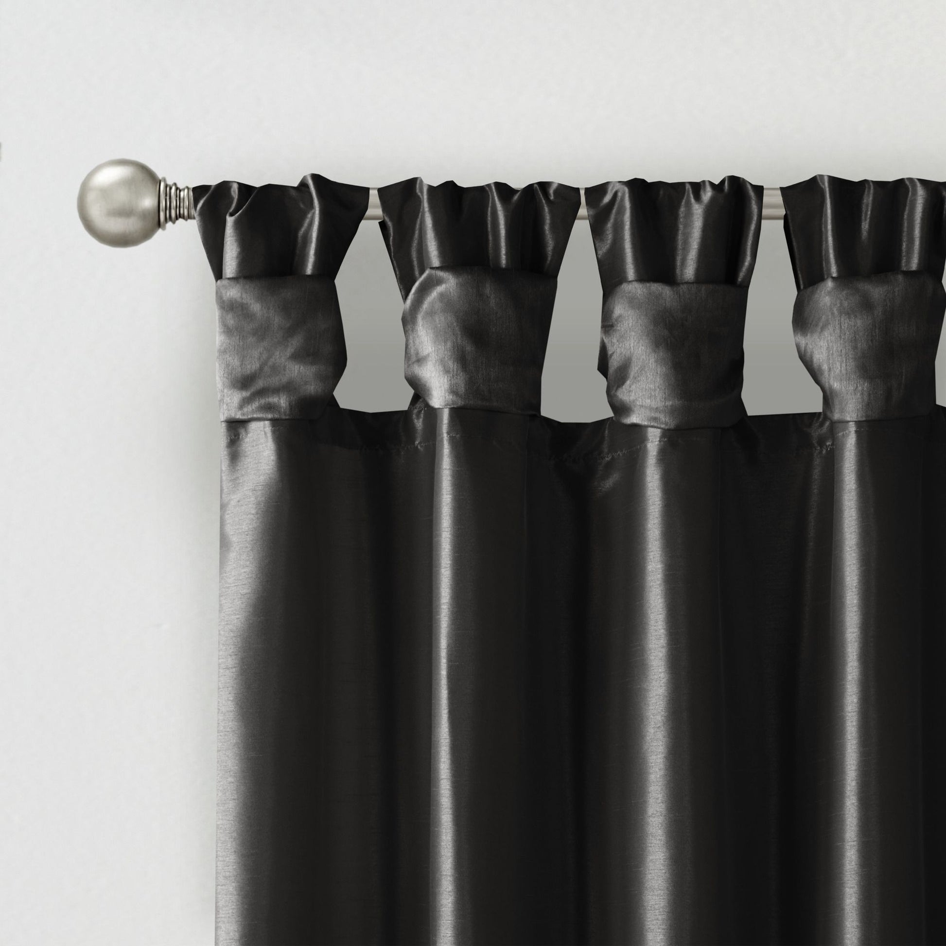Twist Tab Blackout Curtain Panel Single