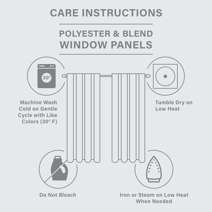 Twist Tab Blackout Curtain Panel Single