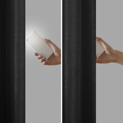 Twist Tab Blackout Curtain Panel Single