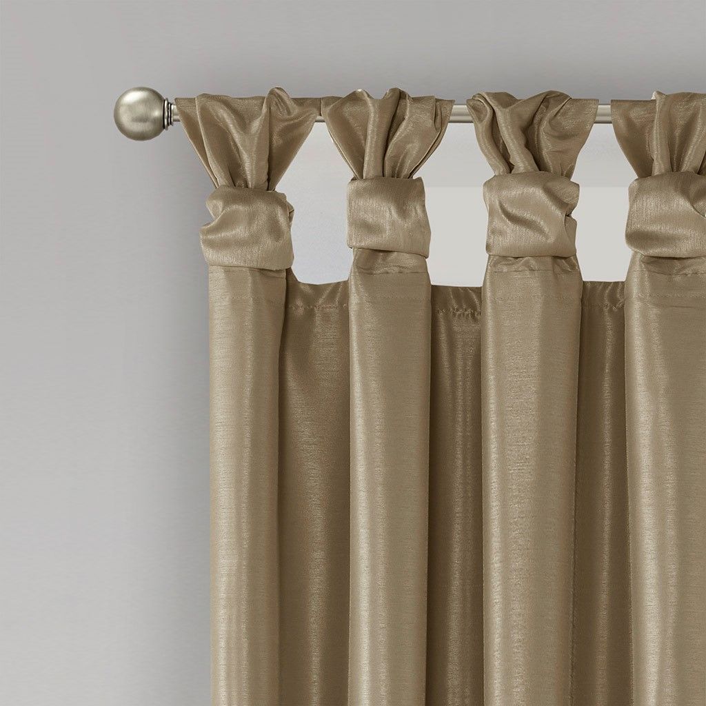 Twist Tab Total Blackout Curtain Panel 