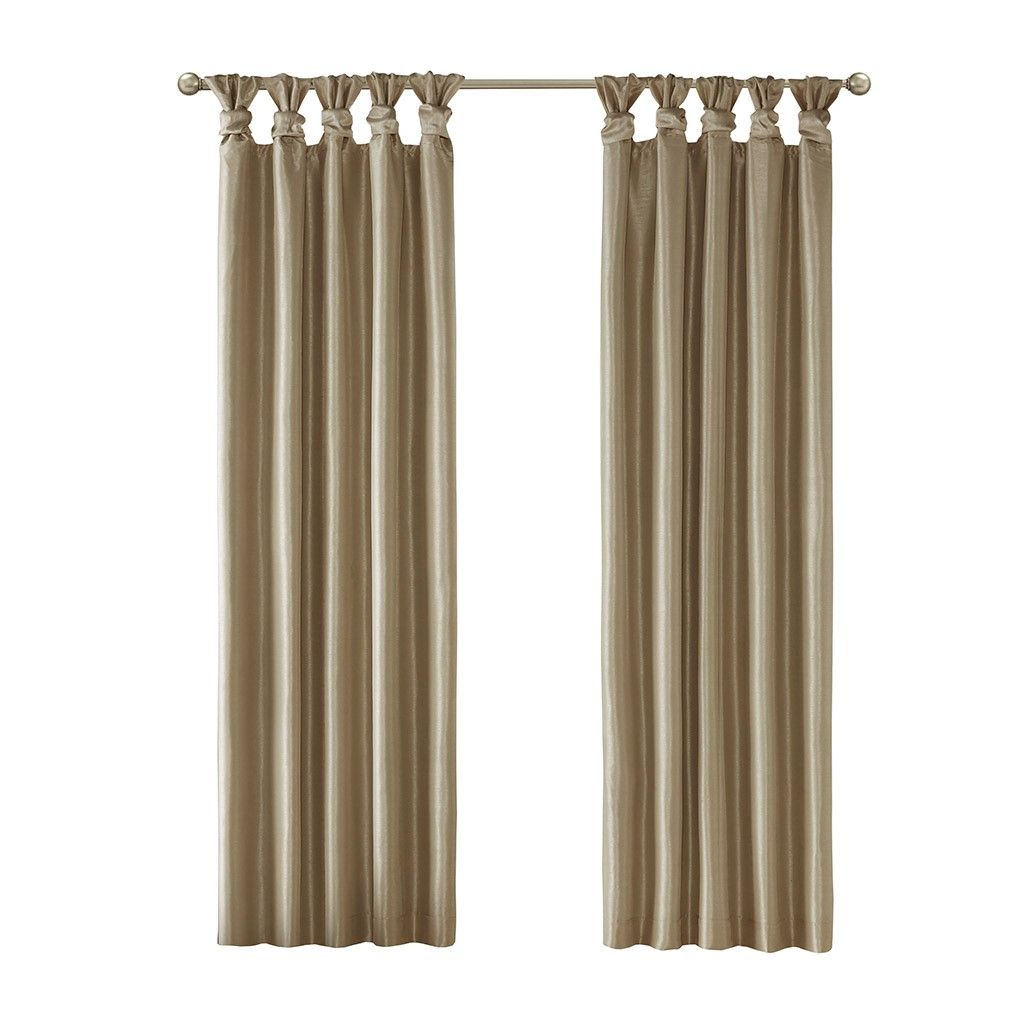 Twist Tab Total Blackout Curtain Panel 