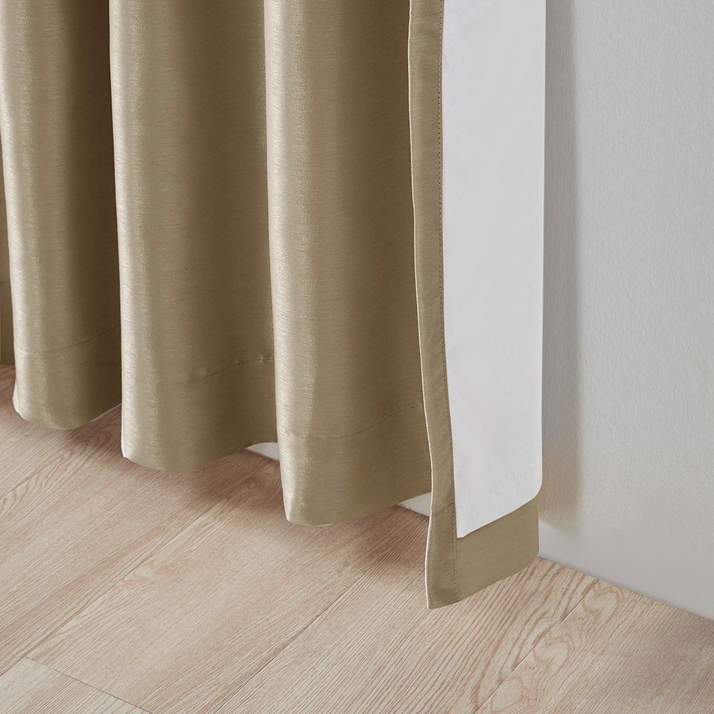 Twist Tab Total Blackout Curtain Panel 