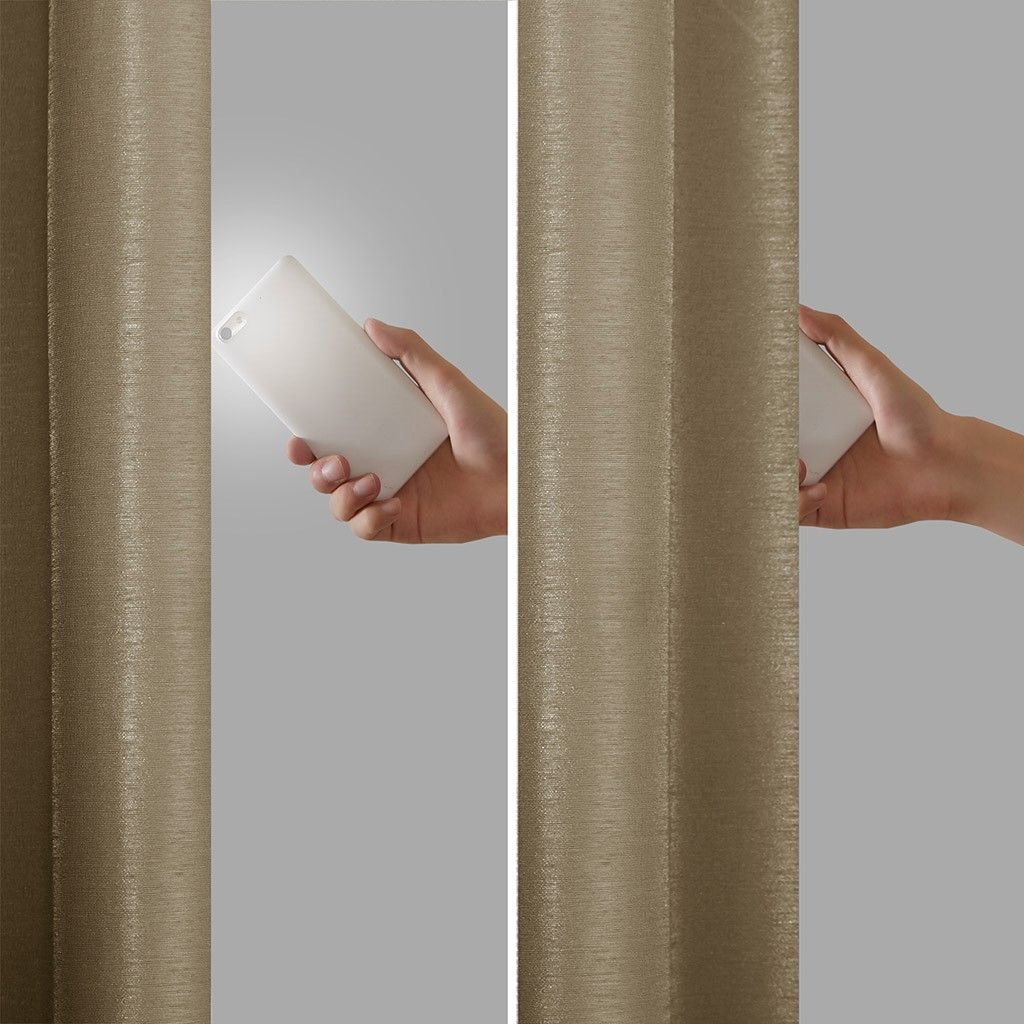 Twist Tab Total Blackout Curtain Panel 