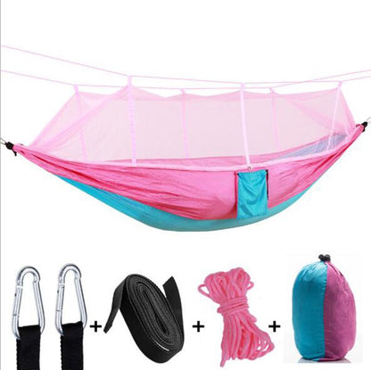 Ultralight Camping Hammock With Mosquito Net